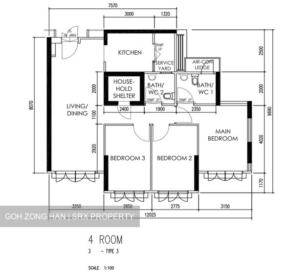 Blk 636C Senja Parc View (Bukit Panjang), HDB 4 Rooms #557741711
